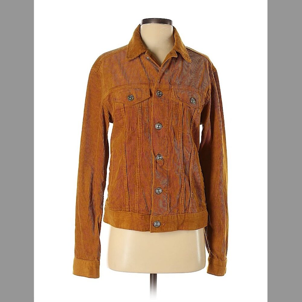 Urban Outfitters BDG Gold Corduroy Jacket